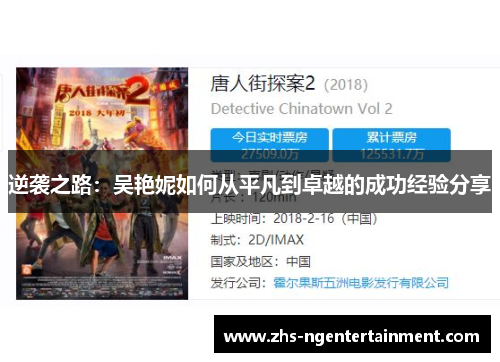 逆袭之路：吴艳妮如何从平凡到卓越的成功经验分享