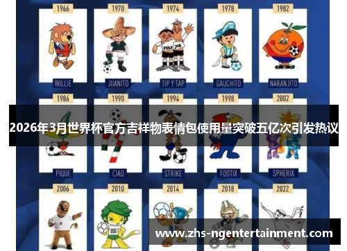 2026年3月世界杯官方吉祥物表情包使用量突破五亿次引发热议